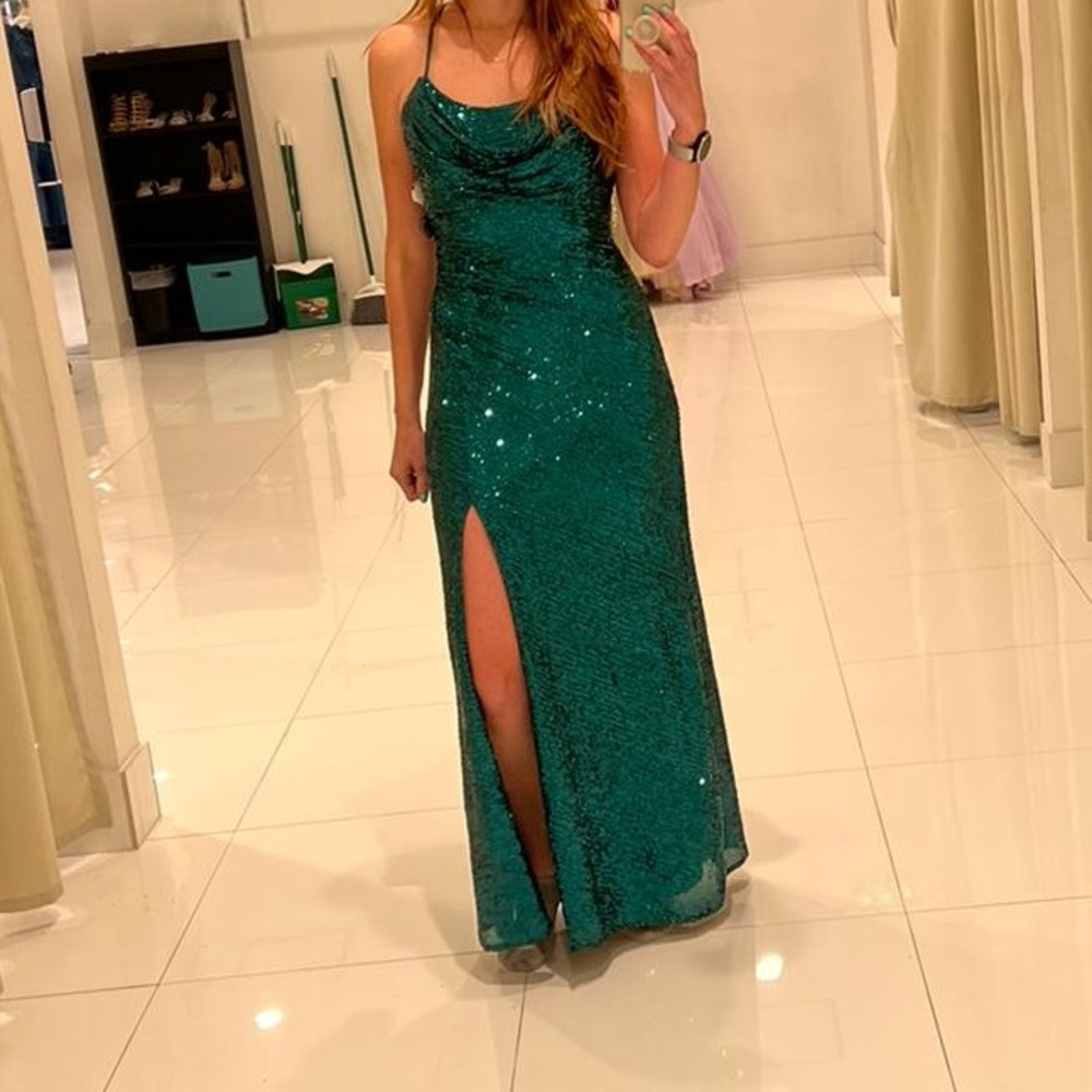 Camille La Vie Green dress